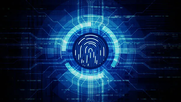 Privātpersonas digitālās pēdas izpētes ilustrācija